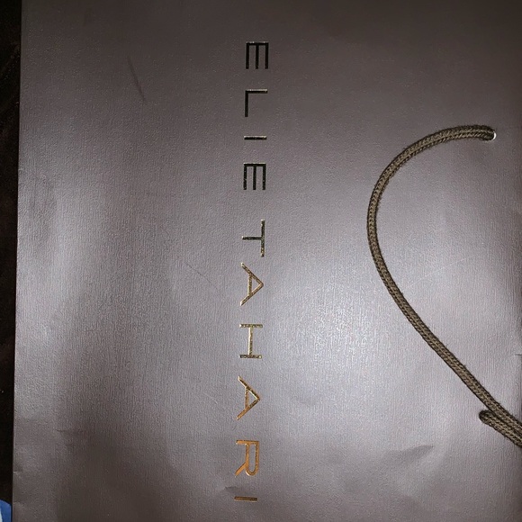 Elie Tahari evening, military or prom gown - Picture 7 of 7